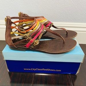 Women Stripes Sandal